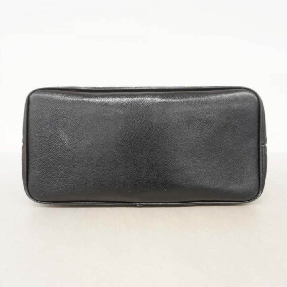 CHANEL Black Caviar Leather Reissue Tote Bag - Picture 3 of 13